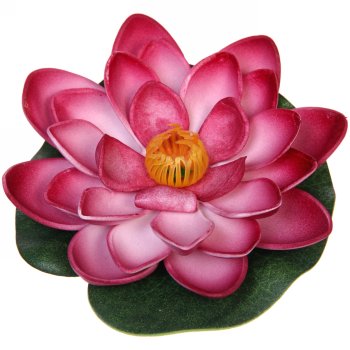 Цветок водоплавающий ДоброСад Кувшинка большая 10см сиреневый