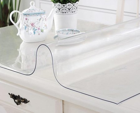 Клеенка силикон прозрачный 0,9х20м