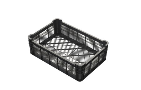 Ящик Альт для овощей 60х40х19см цвет черный Ящик Альт для овощей 60х40х19см цвет черный