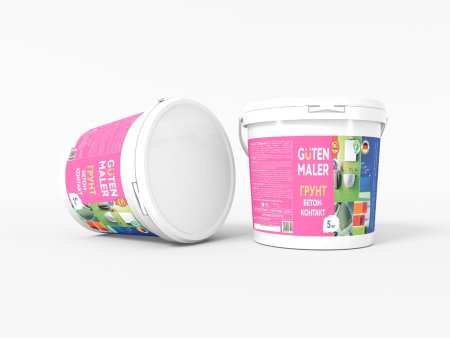 Грунтовка бетон-контакт Guten Maler 5 кг
