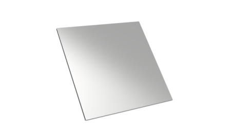 Экран защитный 980х500х0,5мм нержавеющая сталь