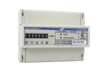 Счетчик электроэнергии трехфазный Энергомера ЦЭ 6803В Р31 10А - 100А