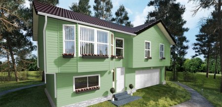 Сайдинг Nordside 3850х231  Мятный