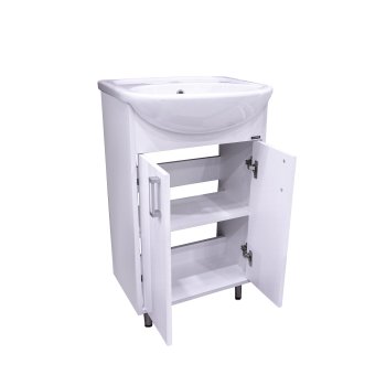 Тумба напольная Колор 85х50х29,5см цвет белый