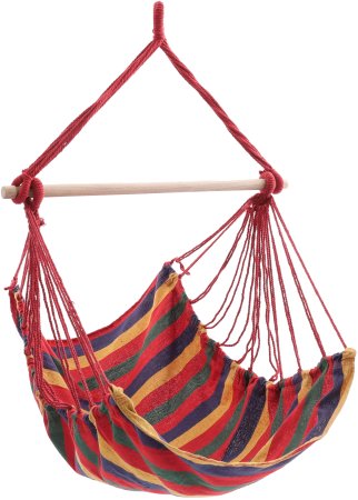 Качели-гамак ЧД с деревянной планкой 100х100х Качели-гамак ЧД с деревянной планкой 100х100х