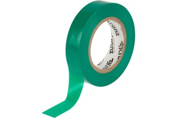 Изолента ПВХ Kranz 15мм*20м зелёная, до 6000В