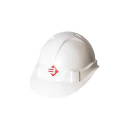 Каска защитная Зубр пластик белый