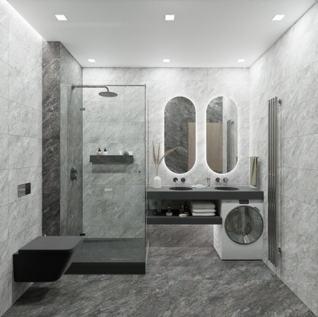 Керамогранит Thor, светло-серый 60х30х0,9 см