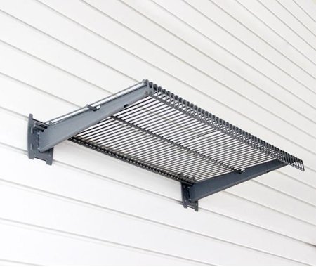 Полка 10х31х61см серый