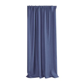 Комплект портьерных штор рогожка Волшебная ночь 165хиндиго