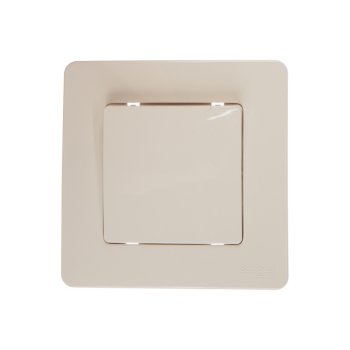 Выключатель встраиваемый Schneider Electric Blanca 1 кл. молочный, без подсветки, арт. BLNVS010102