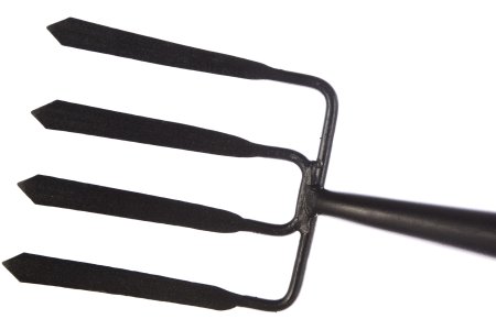 Вилы копальные с черенком GRINDA сталь 4 зуба