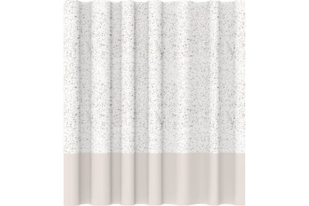 Штора для ванной  Fora TERRAZZO 180х180см полиэстер цвет бежевый