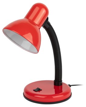 Настольная лампа ЭРА N-120 40Вт E27 цвет красный Настольная лампа ЭРА N-120 40Вт E27 цвет красный