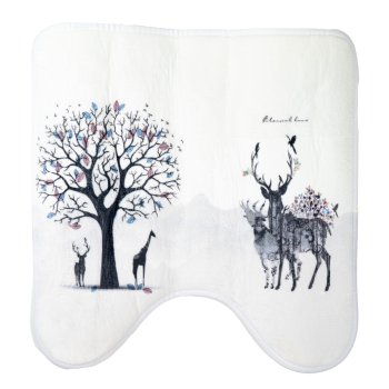 Коврик для ванной комнаты Сафари 45хцвет мультиколор