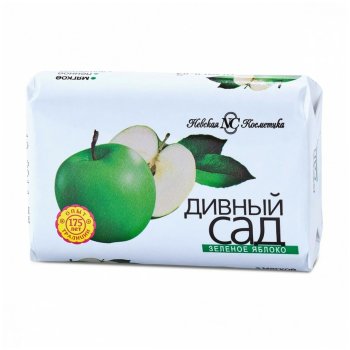 Мыло туалетное Дивный сад 90г Яблоко 1шт