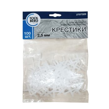 Крестики для кладки плитки 2707325 2,5мм T4P 100шт