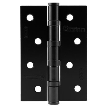 Петля дверная универсальная, цвет черный, Нора-М