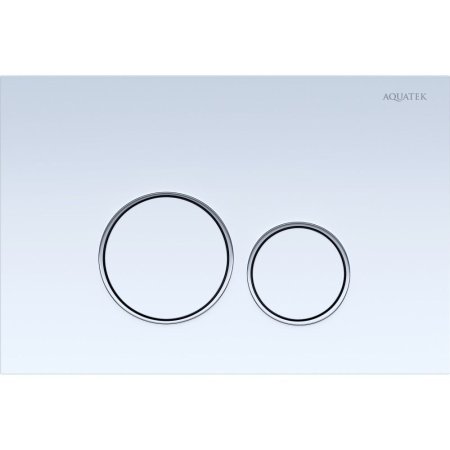 Клавиша для инсталляции  AQUATEK Standart цвет хром