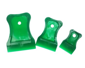 Набор шпателей 3шт для затирки швов T4P 40/60/90мм, пластиковая ручка