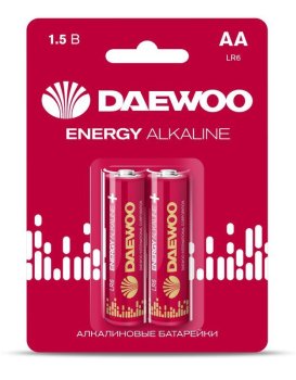 Батарейка щелочная ENERGY Alkaline AA 2шт/уп.