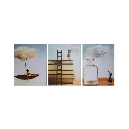 Модульная картина Люди 40х 30см