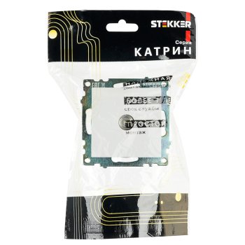 Розетка TV одиночная встраиваемая STEKKER Катрин цвет белый, арт. GLS00-7108-01