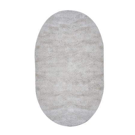Ковер интерьерный Шегги NIL BONE овал 3х2м серый