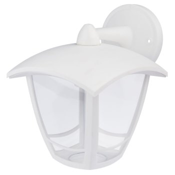 Светильник садово-парковый настенный ЭРА НБУ 07 "Дели" белый E27 1х60Вт