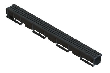 Комплект лоток с пластиковой решеткой S'park DN70 H90