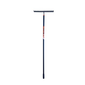 Грабли прямые с черенком Finland сталь 14 зубьев