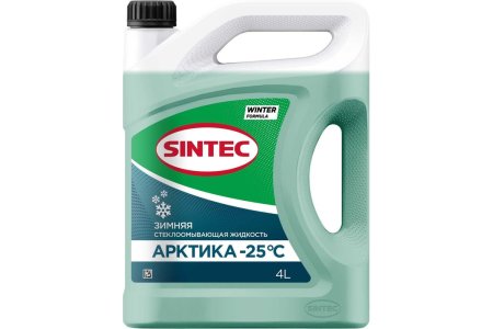 Жидкость стеклоомывающая зимняя -25 4л Арктика