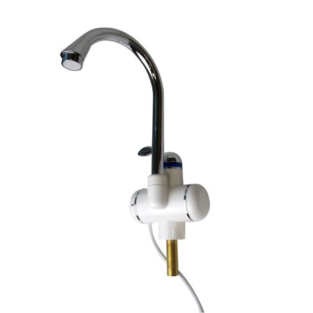 Кран-водонагреватель  UNIPUMP BEF-001 проточный белый