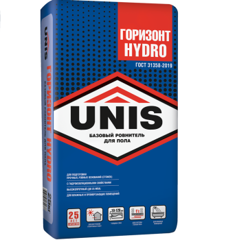 Ровнитель для пола Горизонт HYDRO Юнис 25 кг