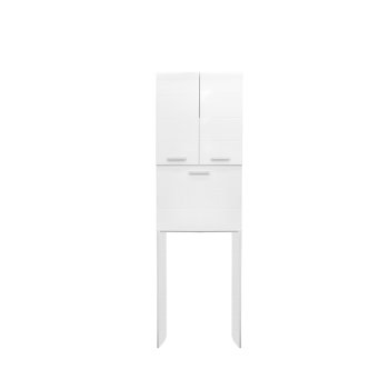 Стойка напольная Денвер 140х65х35см цвет белый