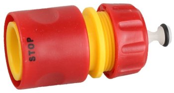 Соединитель с автостопом GRINDA 8-426329_z01 16 мм 1/2" -1/2" внешняя резьба