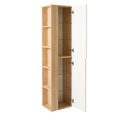 Пенал подвесной Гольф 158,5х40х30см коричневый