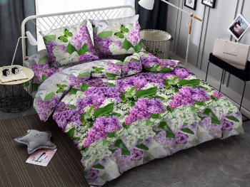 Комплект постельного белья Odor двуспальный макосатин микс