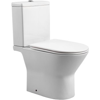 Унитаз-компакт AQUATEK ЛЕОН напольный  выпуск горизонтальный