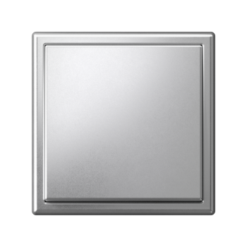 Выключатель встраиваемый Systeme Electric ARTGALLERY 1 кл. алюминий, арт. GAL000311s