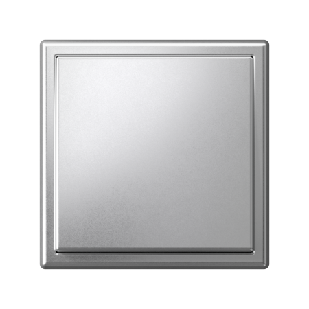 Выключатель встраиваемый Systeme Electric ARTGALLERY 1 кл. алюминий, арт. GAL000311s