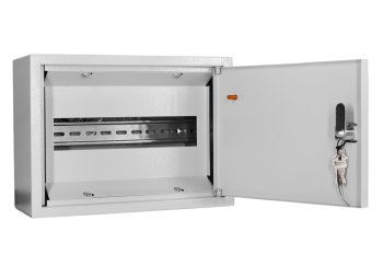 Щит распределительный навесной Mecas 12 мод. металл IP31