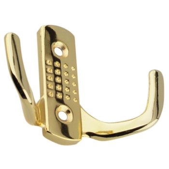 Крючок двойной Trodos перфорированный золото