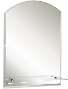 Зеркало для ванной фигурное 49х67см  Стиль Аркада-люкс