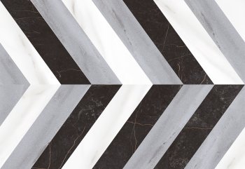 Плитка настенная Пантеон 5, 7Д, многоцветная 40х27,5х0,74 см