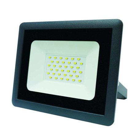 Прожектор светодиодный Фаза (FAZA) СДО-10 30Вт 6500К холодный белый IP65