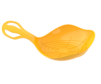 Ледянка пластиковая Скороход 65х42 см