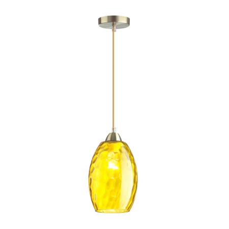 Подвес Lumion Sapphire, желтый E27х1шт цвет бронза
