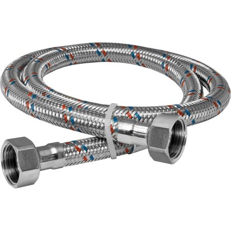 Гибкая подводка ELKA для воды 50см 1/2"х1/2" ПВХ гайка-гайка