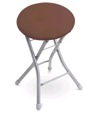 Табурет коричневый, форма круг 32х44 см Табурет коричневый, форма круг 32х44 см